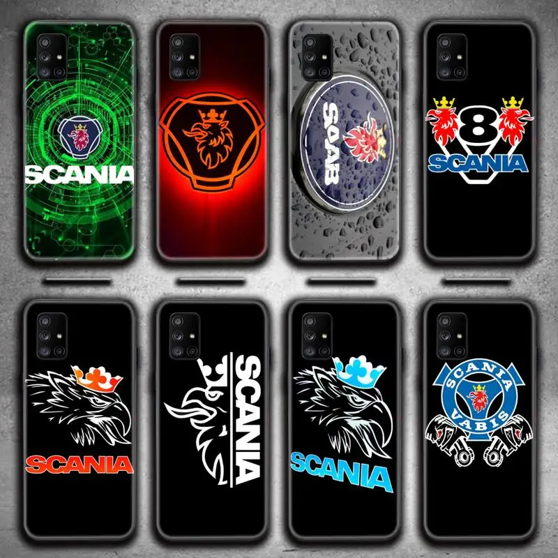 Чехол S scanias saab v8 для телефона Samsung Galaxy A21S A01 A11 A31 A81 A10 A20E A30 A40 A50 A70 A80 A71 A51|Бамперы| |