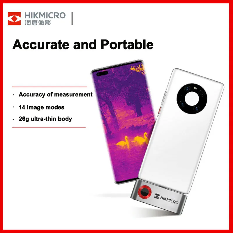 Инфракрасный Тепловизор Hikmicro P10B портативный датчик мобильный телефон уличный