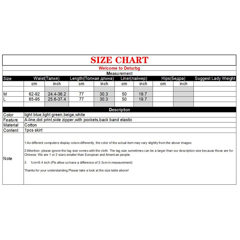 

Women's Elegant Dot Print Midi Skirt Korean Female High Waist Side Zipper Pocket Cotton A-Line Skirts Faldas 2021 Summer Sk779