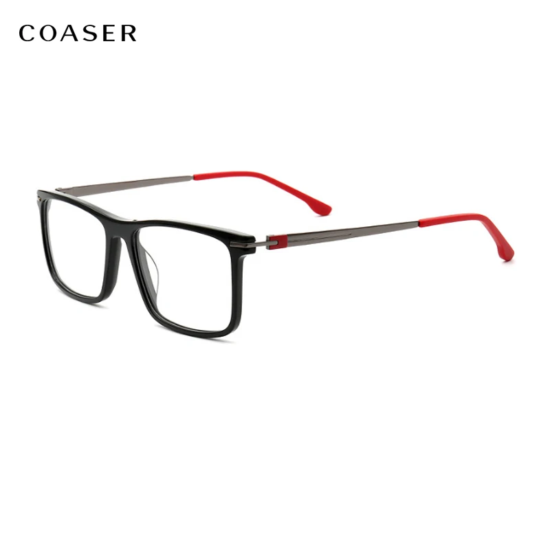 

COASER winter Trendy Round Men Optical Retro Eyeglasses Women Glasses Frame TR90 Lighter Spectacle frame Prescription glasses