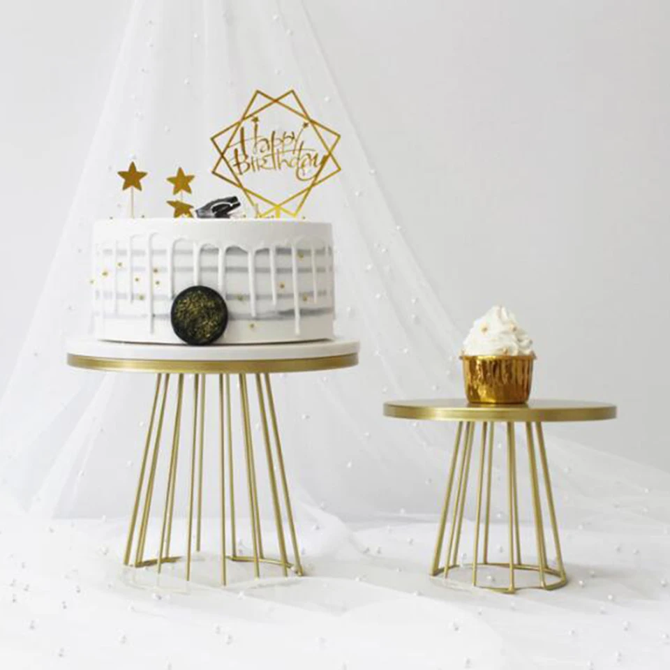 Transhome 1 шт. белая подставка для торта металлический десертный стол поднос