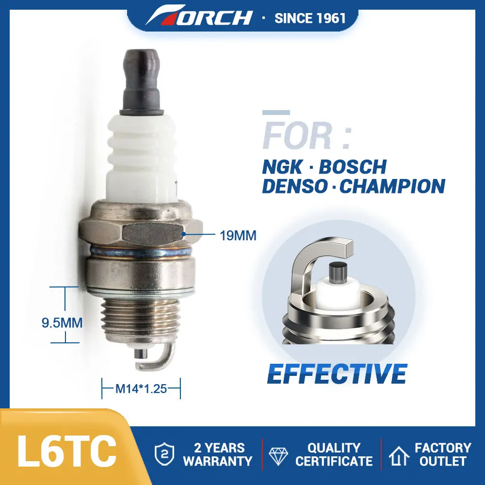 Свеча зажигания BPM6A Замена для фонарь L6TC 7021 Mesin Rumput PLUG газонокосилки - купить по