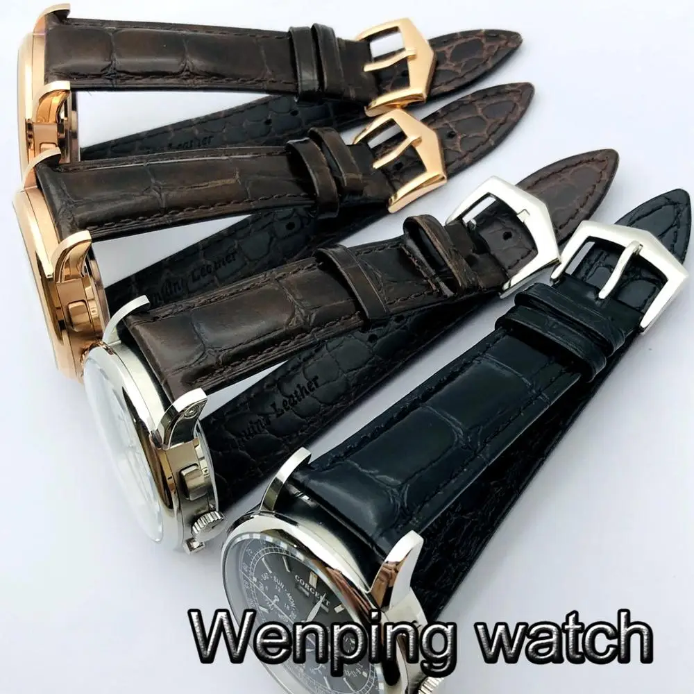 Часы наручные corgриста Мужские автоматические люксовые серебристые розовое