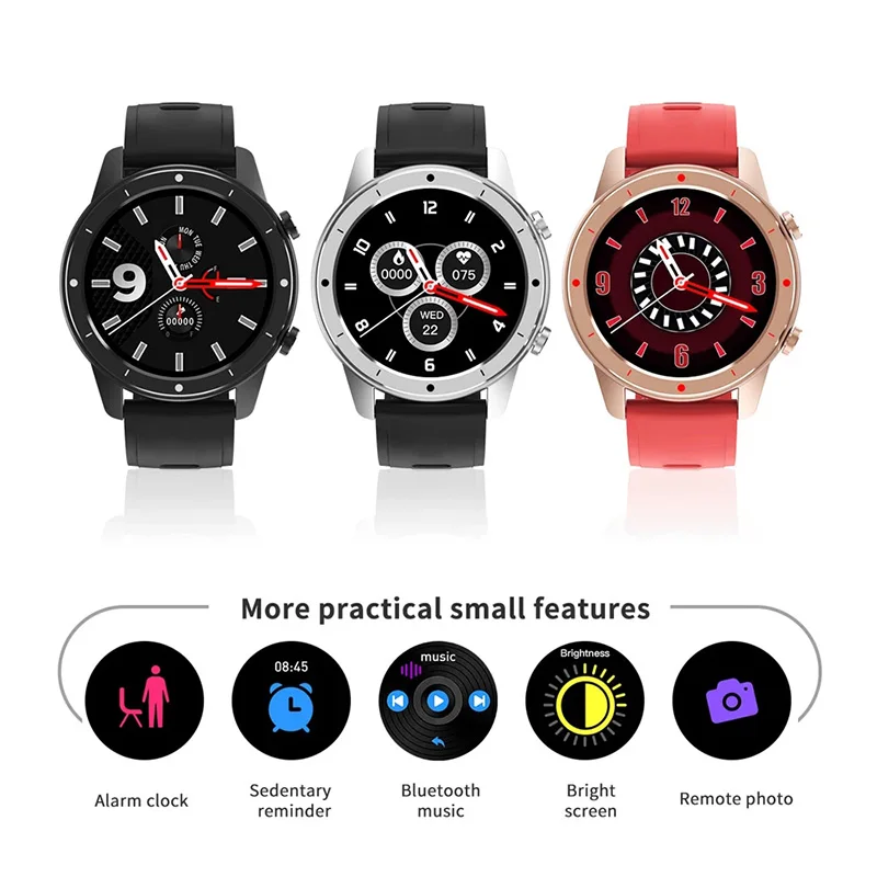 smart watch bluetooth call custom dial background men heart rate fitness tracker women wearable devices wristbands free global shipping