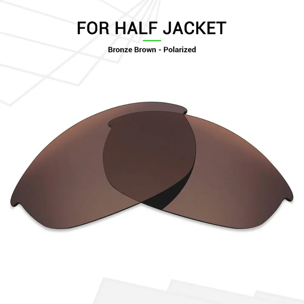 

Поляризованные Сменные линзы SNARK для Oakley, полукоричневые, бронзовые