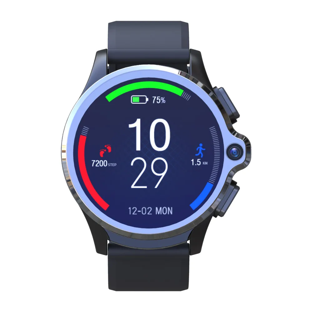Смарт часы KOSPET Prime 4G телефон 3 ГБ 32 1 6 дюймов экран двойная камера 1260 мА/ч Android умные