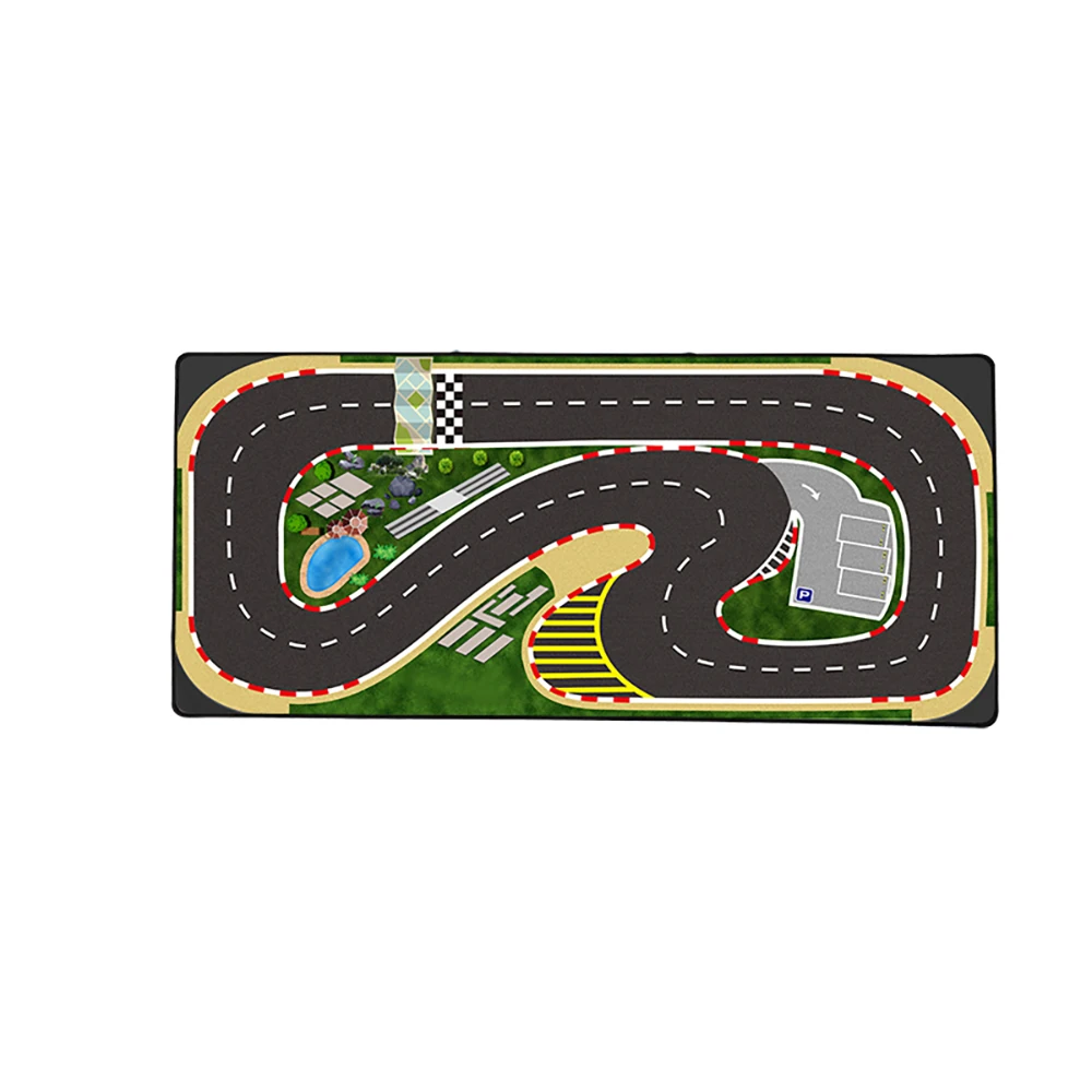 Детский парковочный коврик 90*40 см детский игровой для скалолазания гоночный