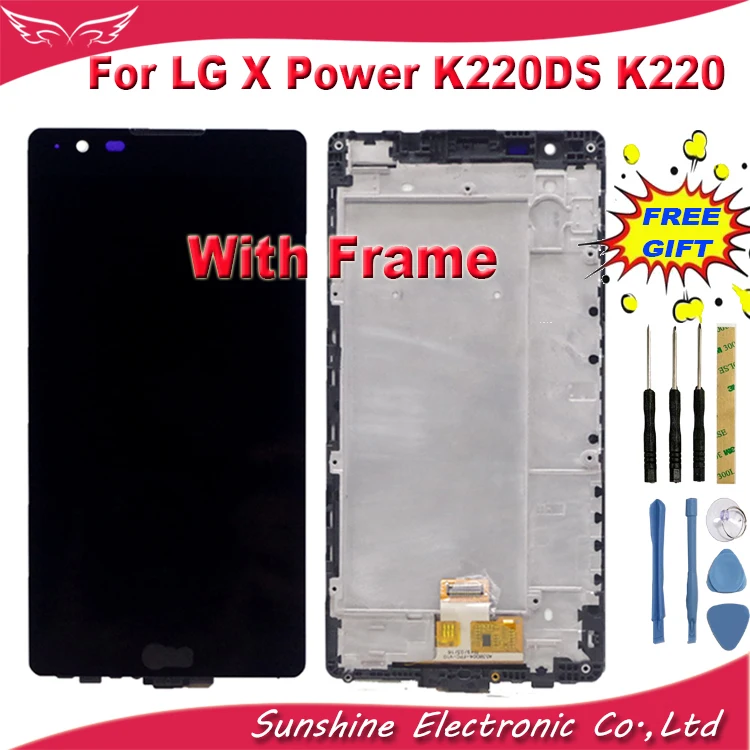 ЖК-дисплей для LG X Power K220DS K220 с дигитайзером сенсорной панели ЖК-экран в сборе |