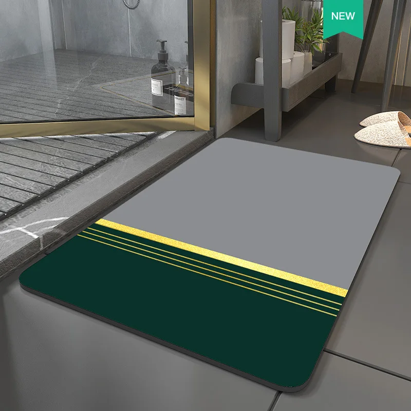 

Впитывающие коврики для ванной, Нескользящие Коврики для ног у входа в ванную, коврики для дверей ванной, тонкие летние коврики для туалета