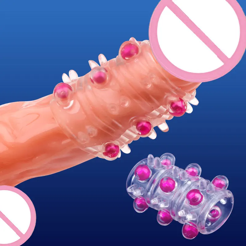 Силиконовый пенис кольцо презервативы увеличение для мужчин расширитель