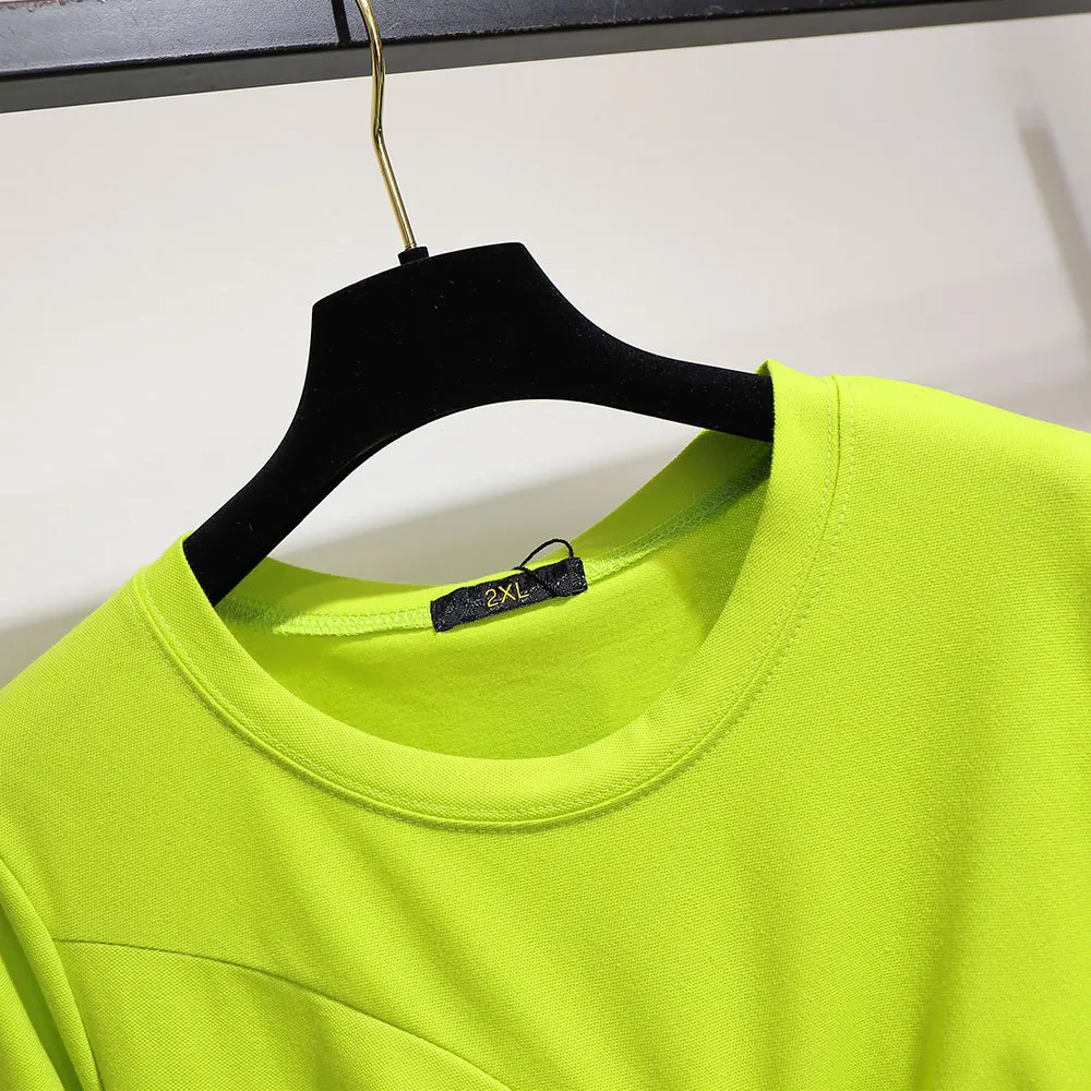 2XL-6XL осеннее женское платье большого размера Повседневное платье в Корейском стиле с длинными рукавами больших размеров женское платье 5XL платья большых размеров одежда