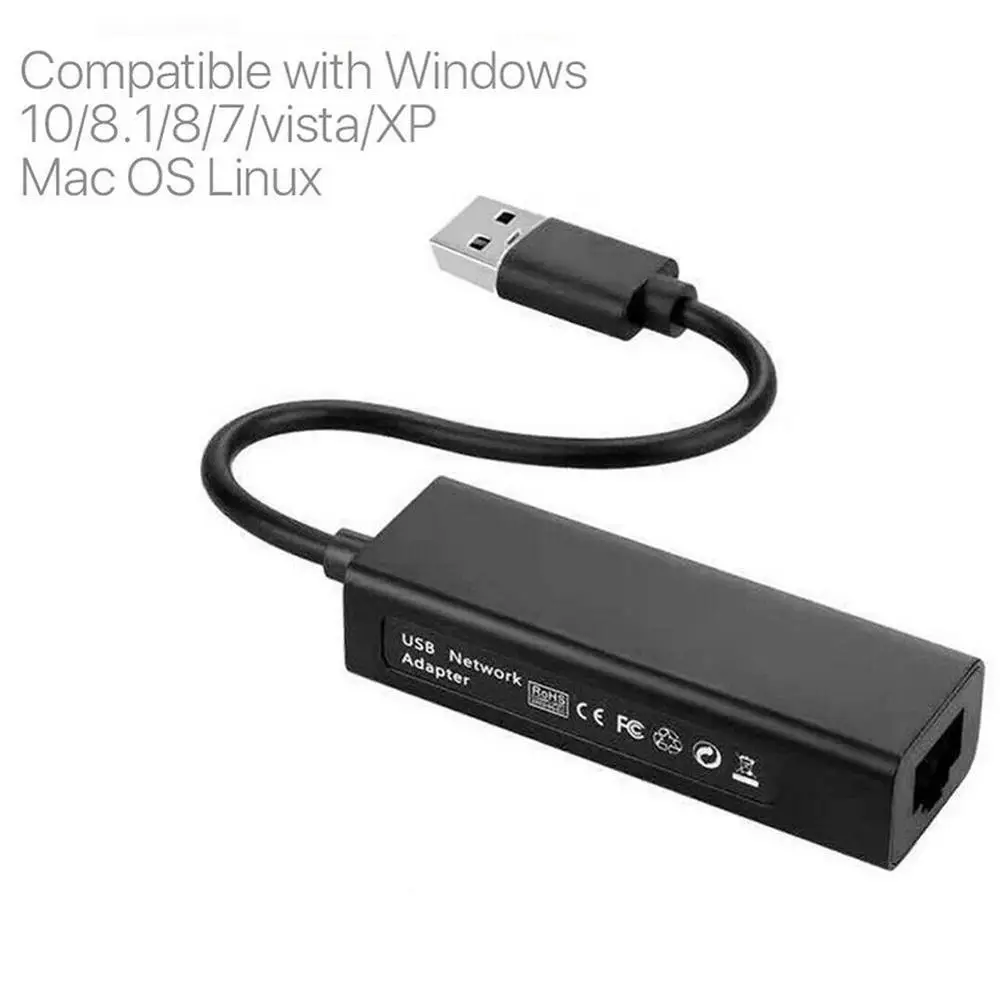 USB Ethernet адаптер 3 0 2 Сетевая карта для RJ45 Lan установки на Windows 10 Xiaomi Mi Box USB|Запасные