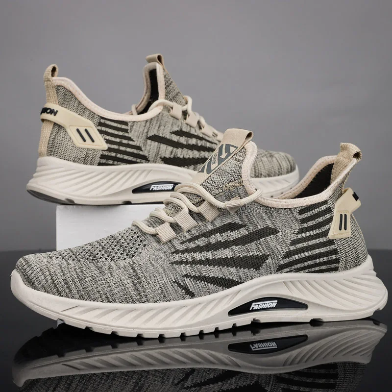 Мужские дышащие кроссовки удобная обувь для тренировок и бега прогулок вождения