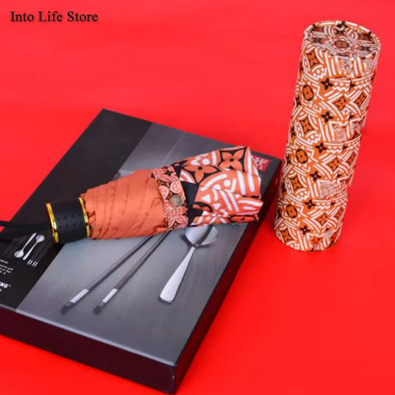 

Folding Mini Small Sun Umbrella Beach Rain Women Luxury Designer Ladies Bear Umbrella UV Windproof Parasols Gift Ideas UPF50+