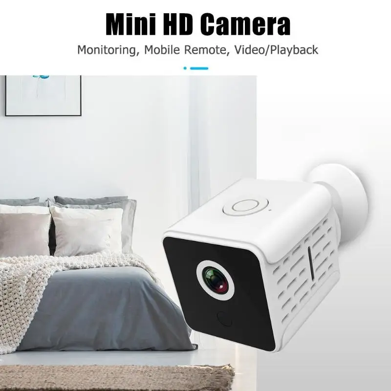 A12 WiFi мини камера 1080P Full HD ИК ночного видения Видеокамера портативная Мини Компьютерная веб-камера Домашняя безопасность IP камера