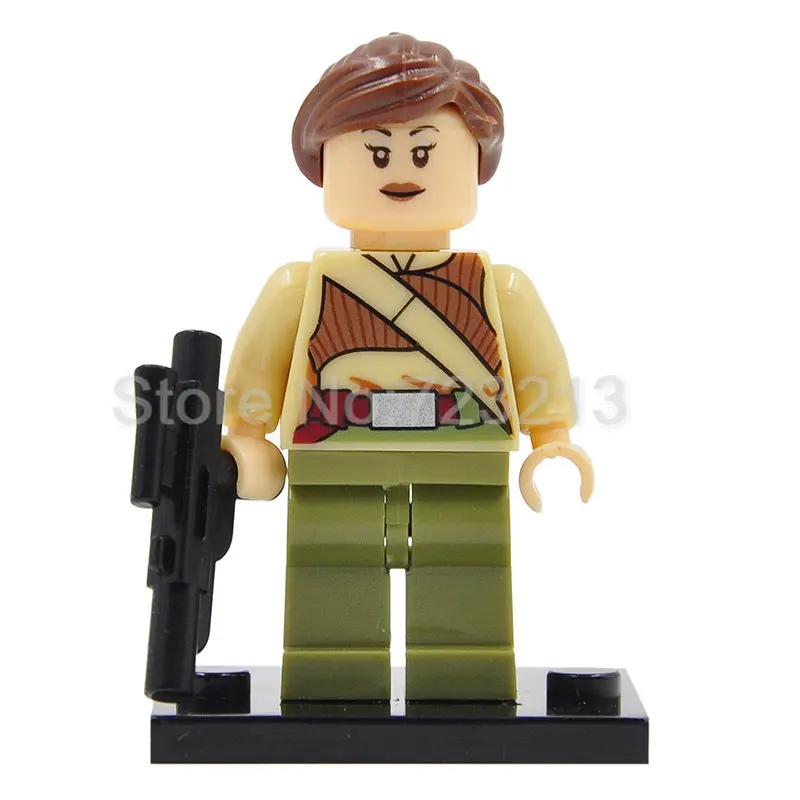 Female Rebels 20 штук же космические войны Клон солдат йода рисунок люк Оби-Ван Кеноби рисунок строительные блоки Модель Кирпичи Игрушки - Цвет: Female Rebels