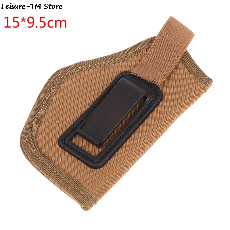 Hot Sale 1pc Nylon Holster Waistband Concealed Carry Bag Leather Case Clip Metal Belt Gun Set Air Hunting | Спорт и развлечения