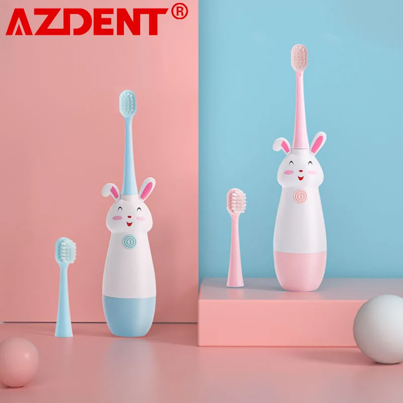 Новинка лидер продаж Детская электрическая зубная щетка с мультяшным рисунком и