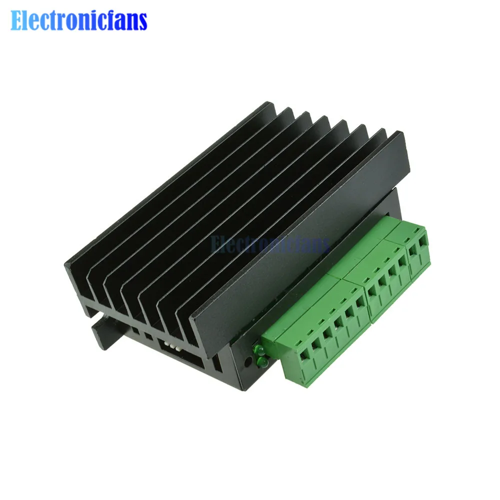 TB6600 Модуль контроллера драйвера шагового двигателя 4A 5A одноосевого шагового двигателя DC 12V-48V для станков с ЧПУ и гравировальных машин.