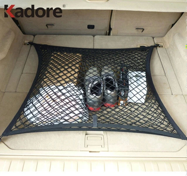 

Fit For Nissan Qashqai For Hyundai IX35 Tucson For Tiguan For BMW X3 Nylon Car Rear Trunk Cargo Luggage Storage Net