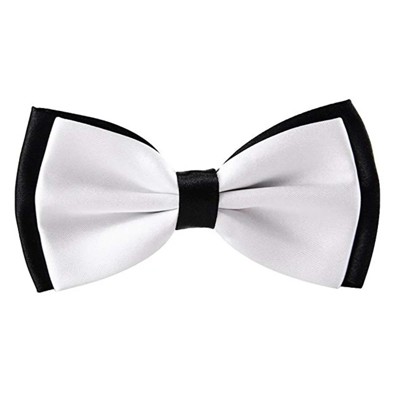 [LJ04] Мужские благородные высококачественные костюмы из атласа с бантом ручной