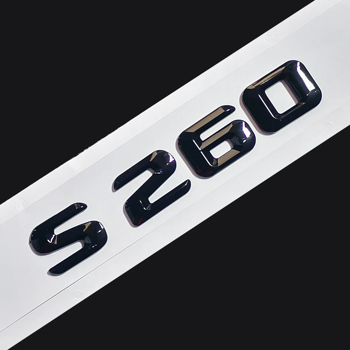 Оригинальный размер 1:1 эмблема заднего хвоста автомобиля с номером буквы стикер