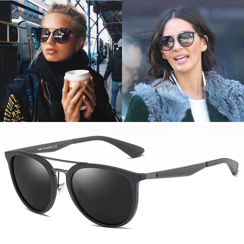 MIZHO пластик Титан оптическая оправа дизайн поляризационные солнцезащитные очки