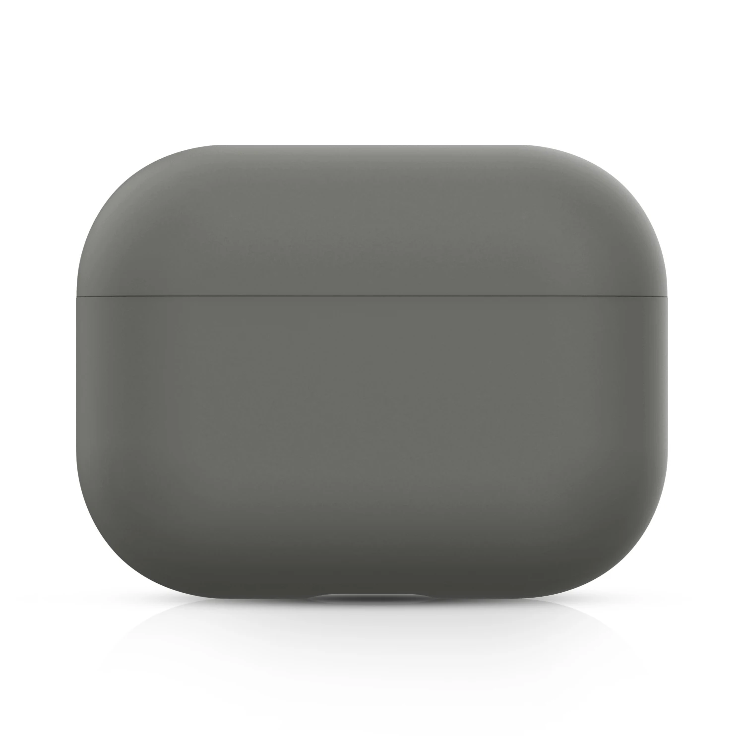 Чехол для AirPods Pro, мягкий жидкий силиконовый защитный чехол, видимый передний светодиодный чехол для AirPods Pro, чехол 3, модный зеленый