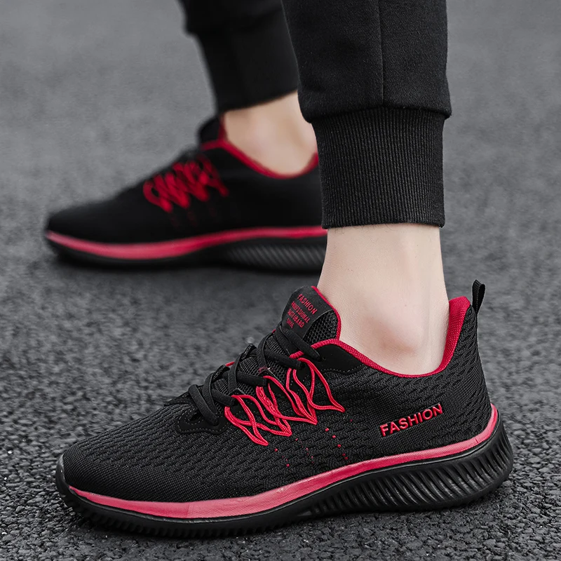 

Summer Men Sneakers Casual Shoes Breathable Light Mesh Sneakers Sport Shoes Running Shoes Man Tennis Shoes Men Walking Sneakers