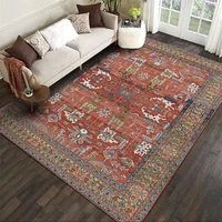 european style classical rugs persian style red ethnic style carpet living room bedroom bed blanket kitchen bathroom floor mat