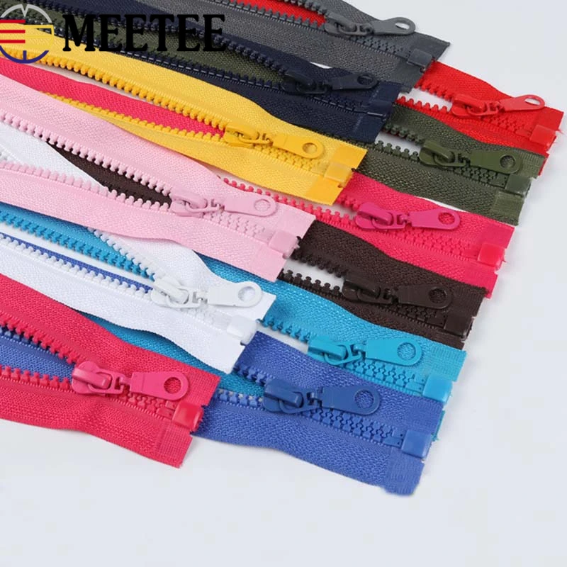 5pcs 5# Zippers Meetee Open End 70cm Resin Zipper for Sewing Garments Jacket DIY Craft Tailor Tools A7-3 | Дом и сад