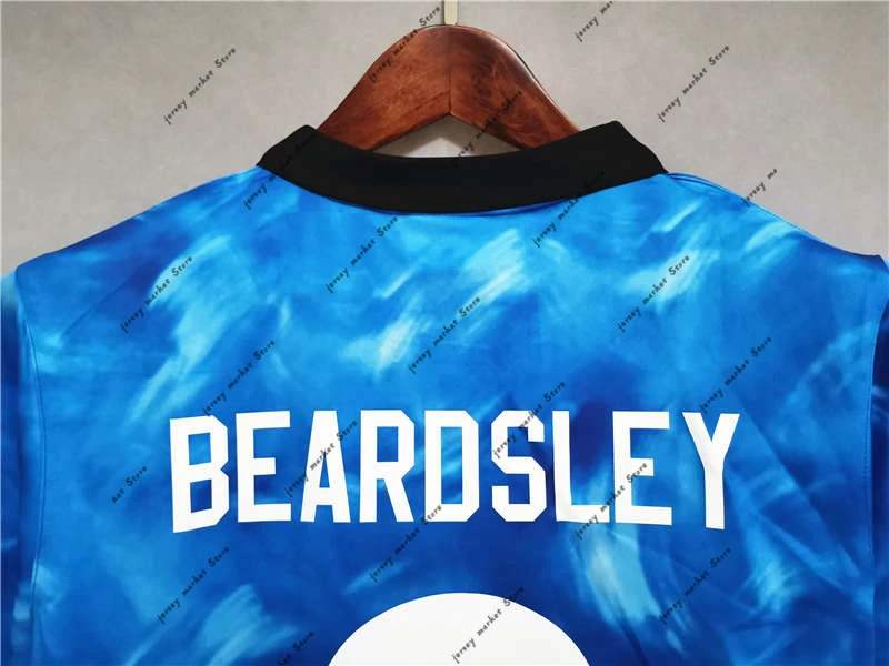 

Beardsley 1994-95 Away Blue Camiseta Futbol Camisetas De Ftbol Camisas Times Futebol Original Retro Soccer Jersey