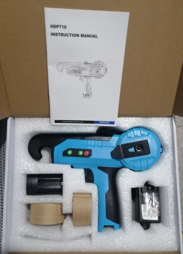 Электрическая подвязочная машина перевязочная беспроводная для томатов