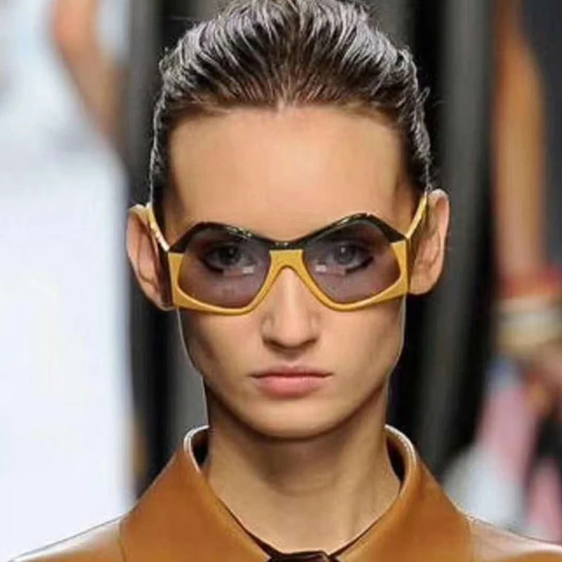 Новые европейские и американские модные солнцезащитные очки Индивидуальные