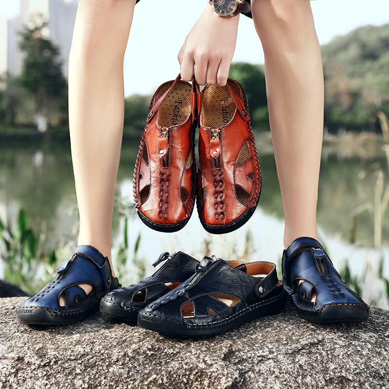 

Beach Sandals For Men Sandalle Homme Mens Sandals Casual Man Summer Men Sport Sandalias Playa Hombre Sandalen Heren Sandale