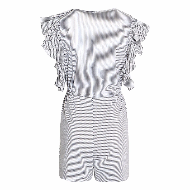 Женский комбинезон CHICEVER без рукавов с треугольным вырезом и высокой талией |