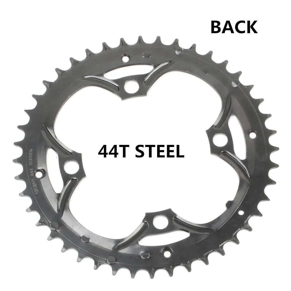 Круглая цепь MTB горный велосипед 104BCD 22T 24T 32T 34T 38T 42T 44T шатуны стали алюминиевый сплав зубная пластина запчасти