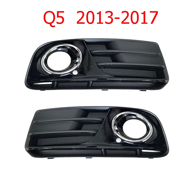 

Автомобильный передний левый правый бампер, противотуманная лампа, гриль для Audi Q5 2013 2014 2015 2016 2017 8R0807681 8R0807682