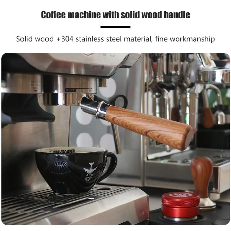 

54 мм кофе бездонный Portafilter для Breville 870/878/880 фильтр Замена костюм для большинства 54 мм три уха кофемашины