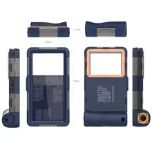 The 2021 New Waterproof Case For IPHONE 12 Pro Max HUAWEI Mate 40 Pro XIAOMI Note 9S Galaxy S21 Ultra 15 Meter Underwater Shell