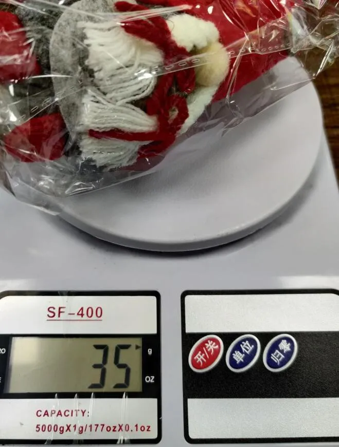 

Plush Christmas Decoration Faceless Doll Forest Elder Stuffed Ornaments Toy Gift Clear Outline And Lifelike Home Accessories Toy