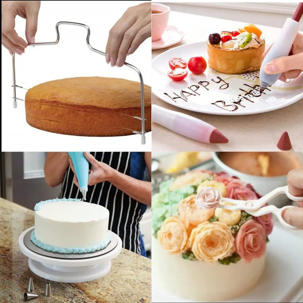 129 шт./компл. принадлежности для украшения тортов кондитерский мешок с