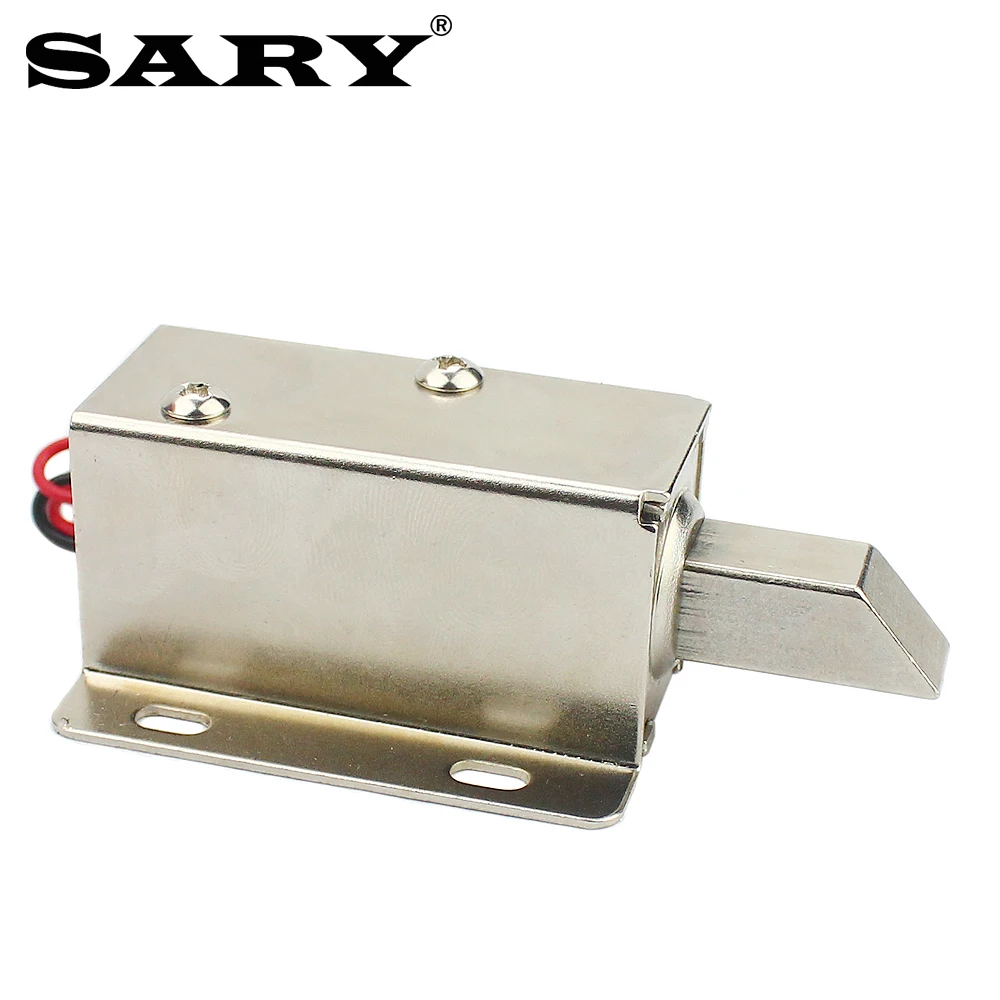 Электромагнитный замок маленький электронный дверной мини-замок с