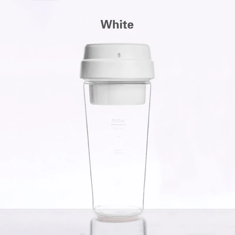 Xiaomi17PIN-white Xiaomi электрическая соковыжималка для фруктов, ручной смузи, блендер, перемешивание, перезаряжаемая мини-портативная чашка для сока, вода 3 - Цвет: Xiaomi17PIN-white