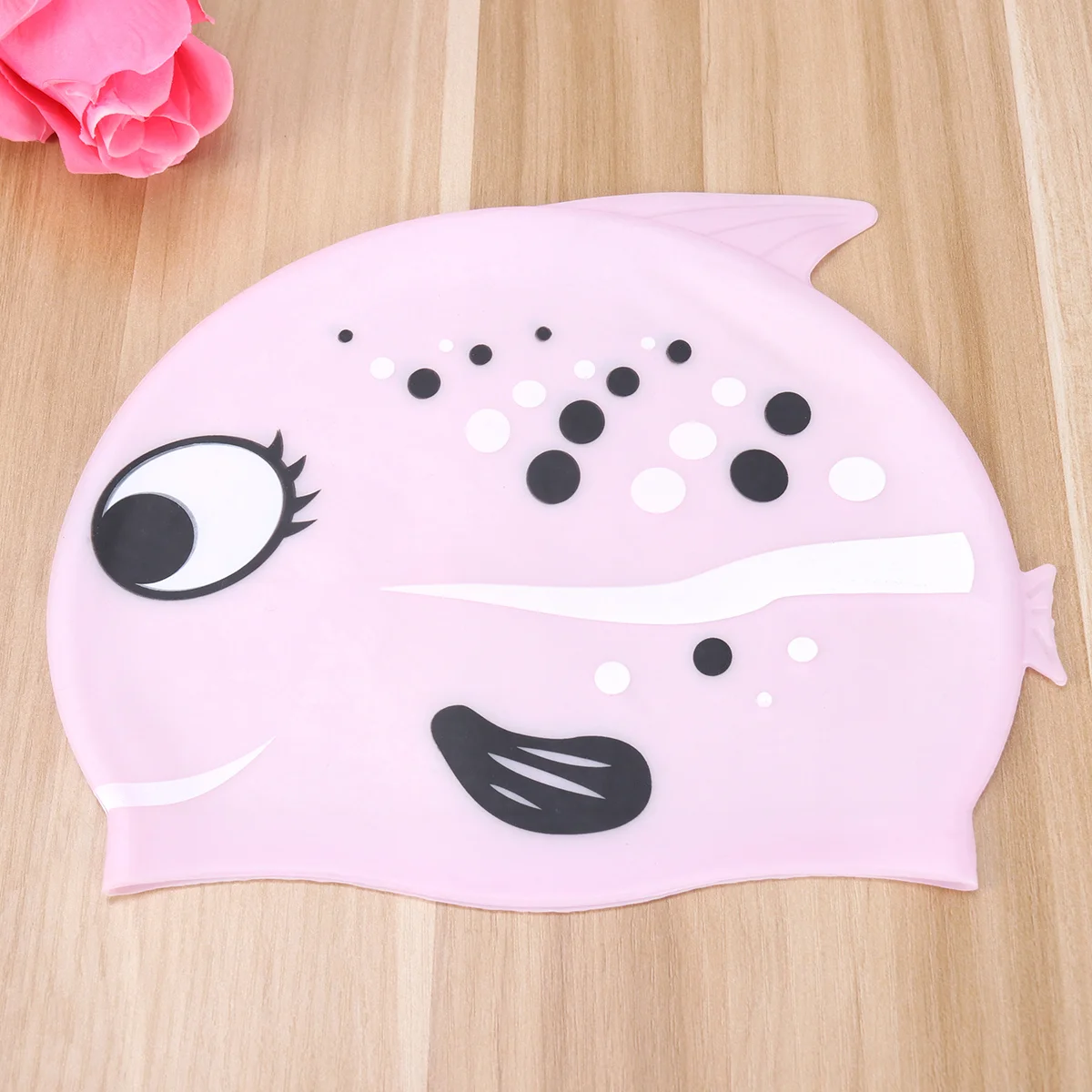 

Lovely Elastic Cartoon Fish Design Swim Kid's Silicone Swimming for Boys and Girls )