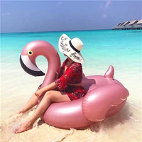 women flamingo adult swimming ring seat pool float large swimming rings thicken stylish flotador gigante water sports dk50sr