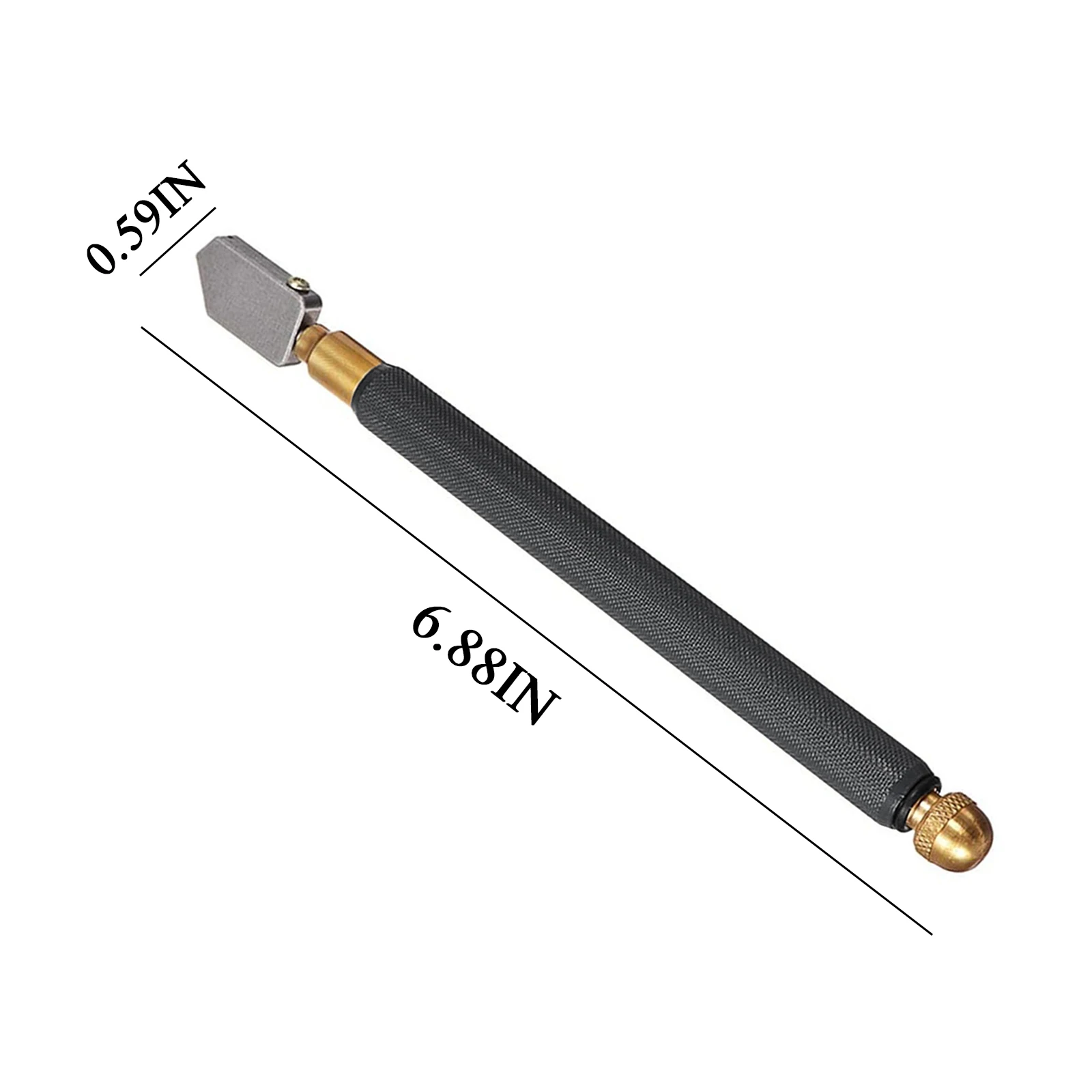 

1PCS Upgrade Diamond Glass Cutter 2-20mm 175mm Carbonization Tungsten Alloy Glasses Cutters For Hand Tool Glass Cutting