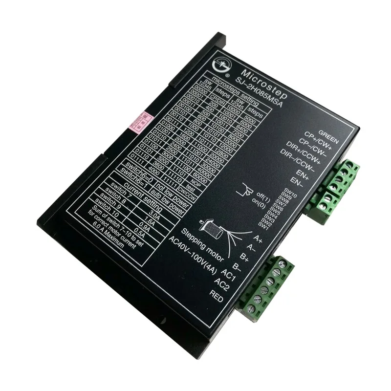 

Stepper motor driver SJ-2H085MSA Stepper Motor Controller AC40-100V