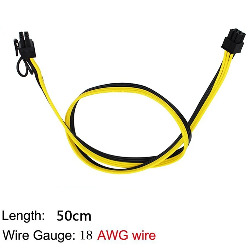 ETH ZEC горного Питание 12V GPU / PSU коммутационная плата 9 шт. 18AWG PCI-E 6 Pin до + 2 кабеля