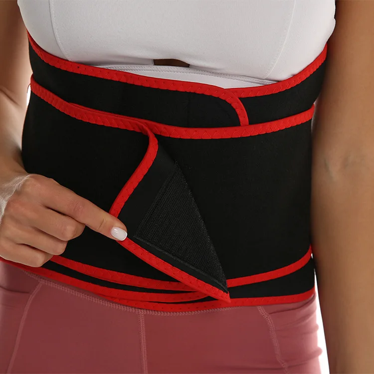 

Runback Waist Trimmer Sweat Band Waist Trainer for Women Optimal Back Support Non-Slip Adjustable Design Corset Shapewear